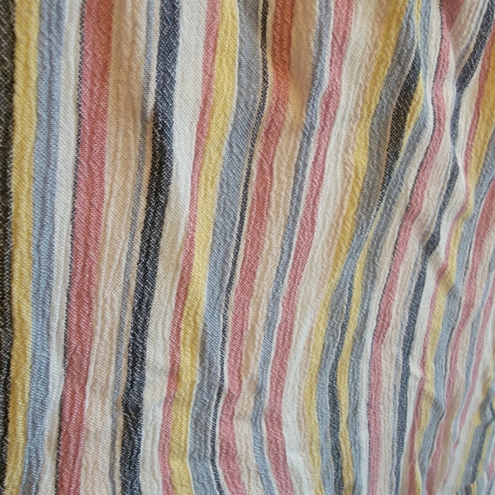 American Eagle Halter Dress | Multi Stripe | Size M - Picture 2 of 5